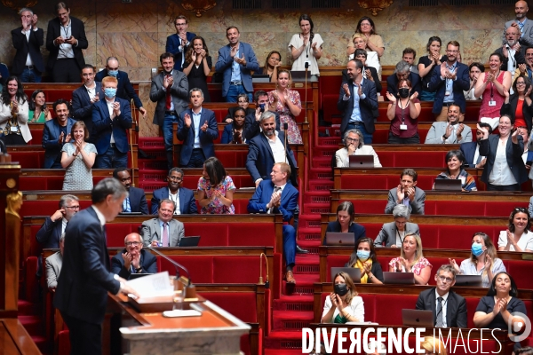 Assemblee Nationale / Motion de censure de la Nupes