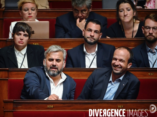 Assemblee Nationale / Motion de censure de la Nupes