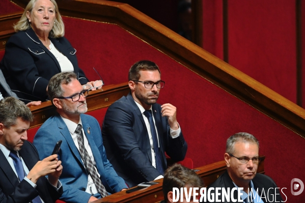 Assemblee Nationale / Motion de censure de la Nupes