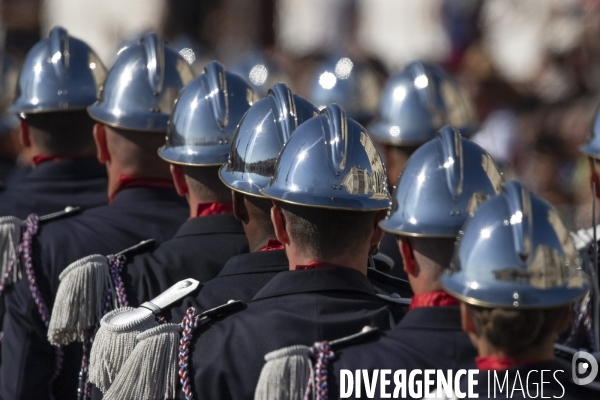 Festivités du 14 juillet sur Vieux Port à Marseille