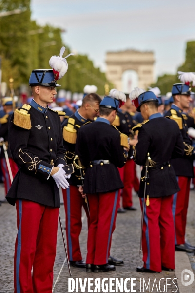 Défilé du 14 juillet sur les Champs Elysées