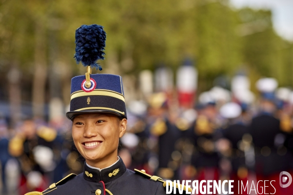 Défilé du 14 juillet sur les Champs Elysées