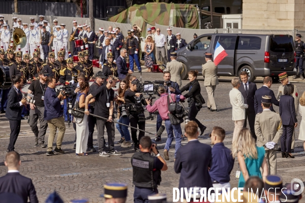 Défilé du 14 juillet sur les Champs Elysées
