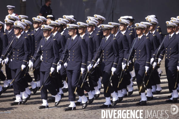 Défilé du 14 juillet sur les Champs Elysées