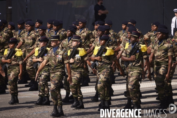 Défilé du 14 juillet sur les Champs Elysées