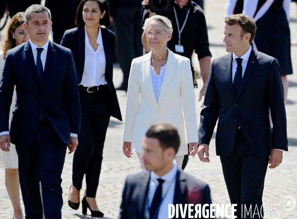 Cérémonie et défilé  du 14 juillet 2022