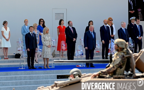 Emmanuel Macron avec Brigitte Macron