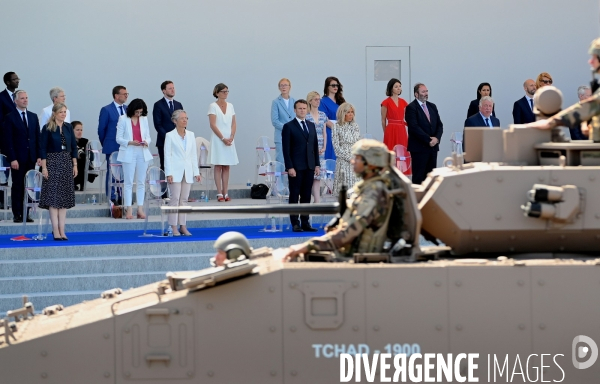 Emmanuel Macron avec Brigitte Macron