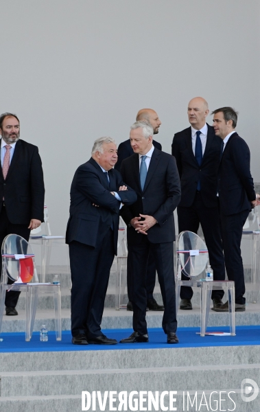 Gerard Larcher avec Bruno Le Maire