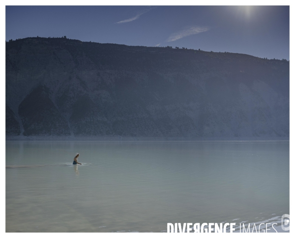 Le long de la Transbassealpine Digne Nice ( Tourisme et sécheresse )