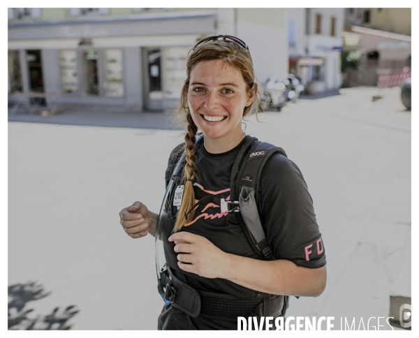 Le long de la Transbassealpine Digne Nice ( le rallye de VTT )