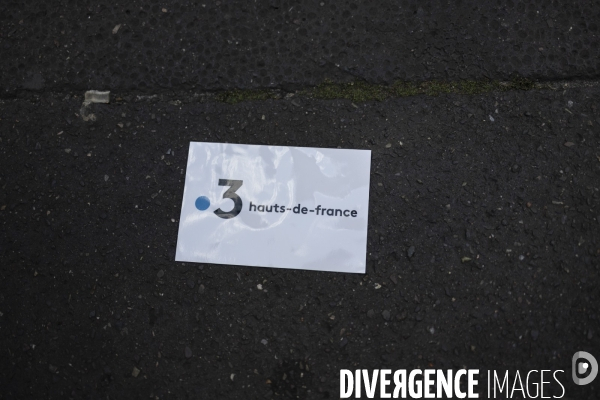 Manifestation contre la suppression de la redevance audiovisuelle