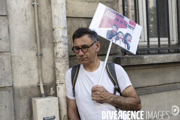 Manifestation contre la suppression de la redevance audiovisuelle