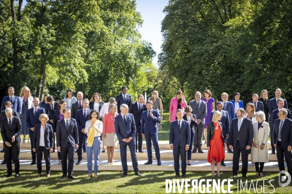 Premier Conseil des ministres Borne II et photo du gouvernement