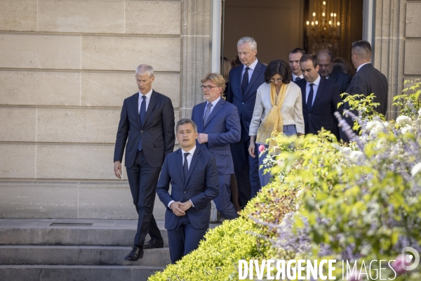 Premier Conseil des ministres Borne II et photo du gouvernement