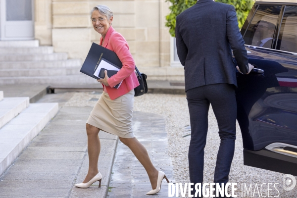 Premier Conseil des ministres Borne II et photo du gouvernement