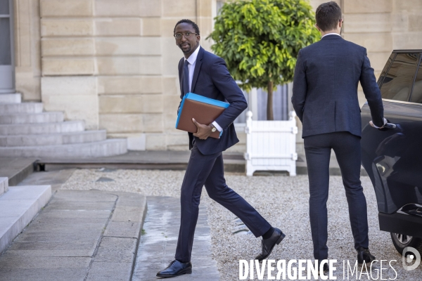 Premier Conseil des ministres Borne II et photo du gouvernement