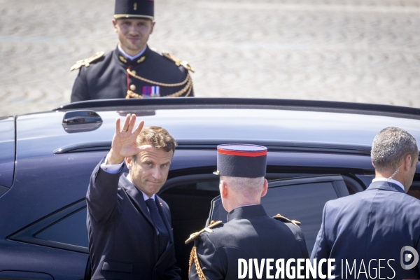 14 juillet 2022 - célébration et défilé sur les Champs-Elysées