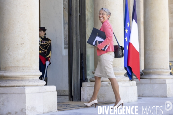 Premier Conseil des ministres Borne II et photo du gouvernement