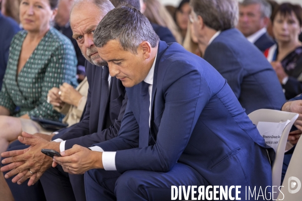 Emmanuel Macron inaugure la gare de Pithiviers comme lieu de mémoire