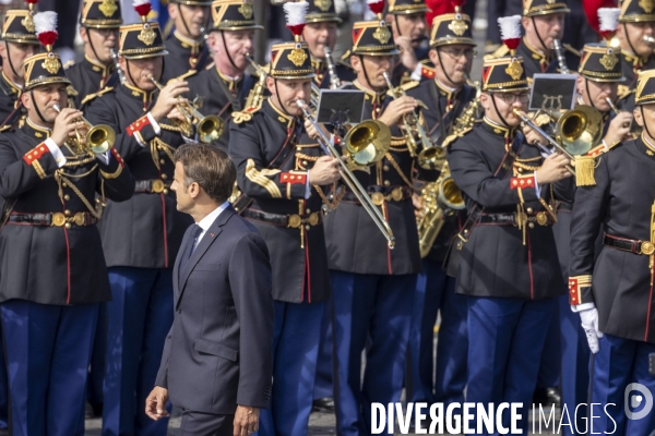 14 juillet 2022 - célébration et défilé sur les Champs-Elysées