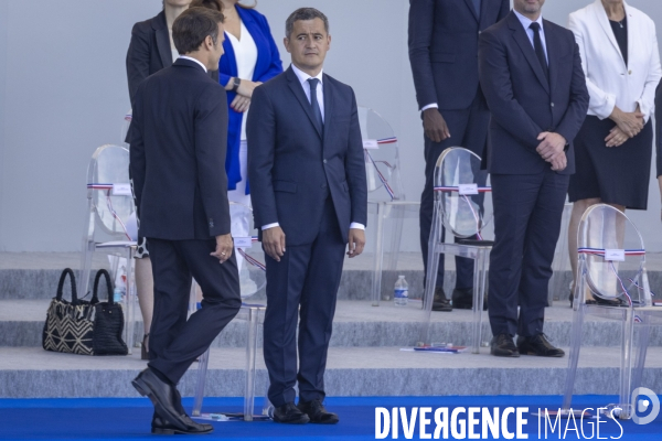 14 juillet 2022 - célébration et défilé sur les Champs-Elysées