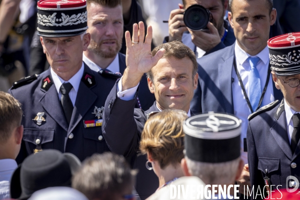 14 juillet 2022 - célébration et défilé sur les Champs-Elysées