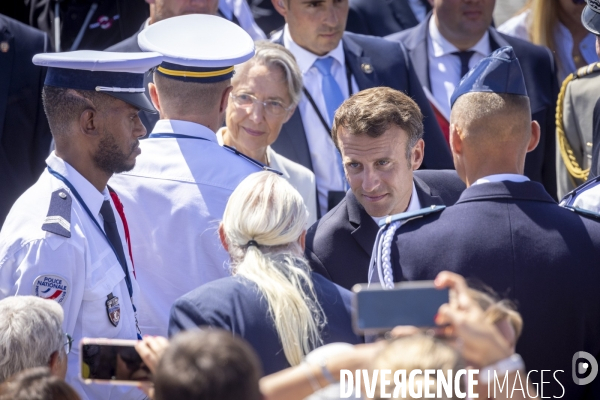 14 juillet 2022 - célébration et défilé sur les Champs-Elysées