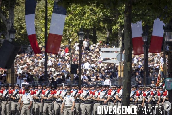 14 juillet 2022 - célébration et défilé sur les Champs-Elysées