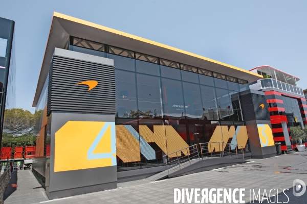 Motorhomes. GP F1 de France 2022.