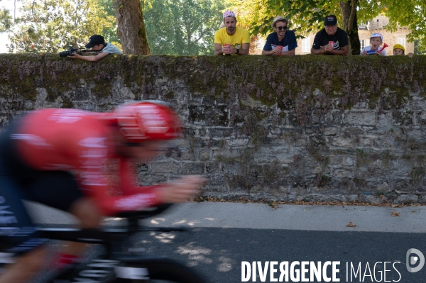 Tour de France. Contre le montre de Rocamadour