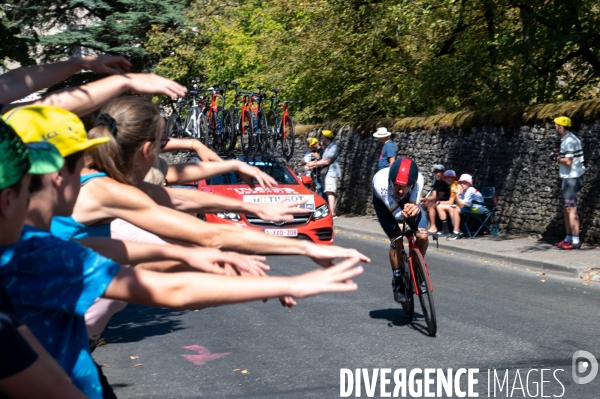 Tour de France. Contre le montre de Rocamadour