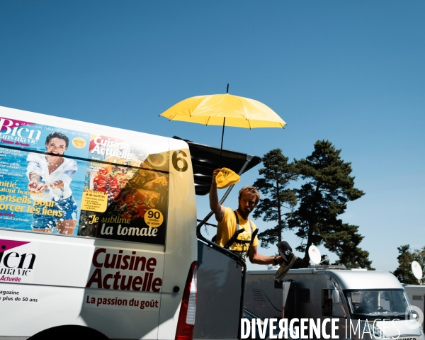 L attente de l arrivée - Tour de France 2O22