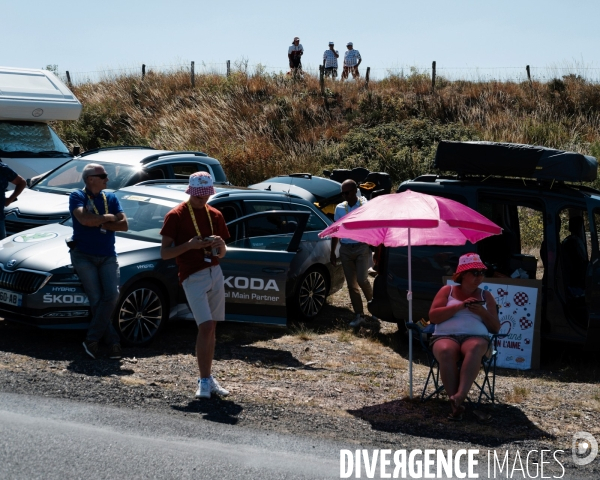 L attente de l arrivée - Tour de France 2O22