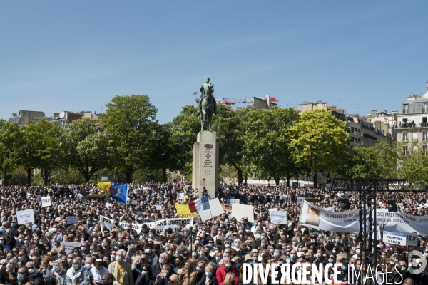 Fra - justice for sarah halimi - demo - paris