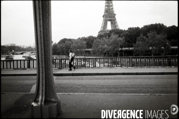 Place d Italie, direction Trocadéro