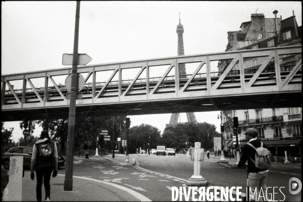 Place d Italie, direction Trocadéro