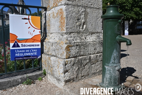 Le niveau maximum  CRISE Sécheresse  décrété par la préfecture du Loir-et-Cher