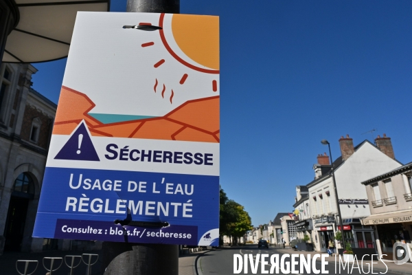 Le niveau maximum  CRISE Sécheresse  décrété par la préfecture du Loir-et-Cher
