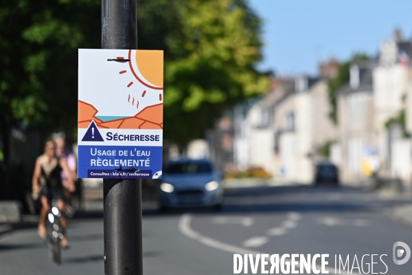 Le niveau maximum  CRISE Sécheresse  décrété par la préfecture du Loir-et-Cher