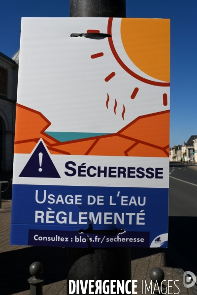 Le niveau maximum  CRISE Sécheresse  décrété par la préfecture du Loir-et-Cher