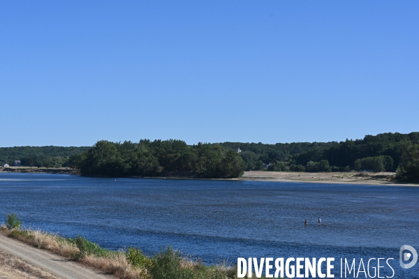 La Loire, canicule et sécheresse. Le débit du plus long fleuve de France inquiète