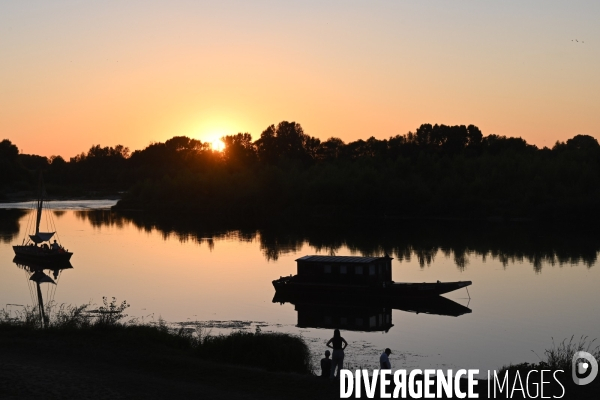 La Loire, canicule et sécheresse. Le débit du plus long fleuve de France inquiète