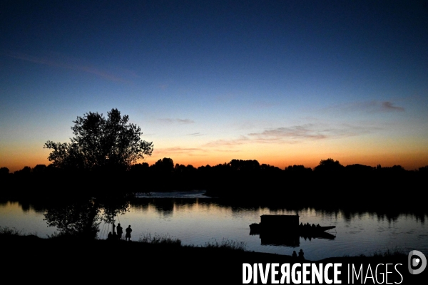 La Loire, canicule et sécheresse. Le débit du plus long fleuve de France inquiète