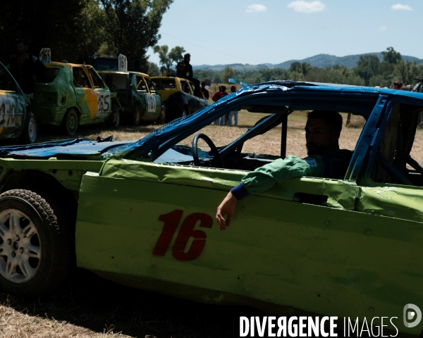 L attente de l arrivée - Stock-car à Brioude