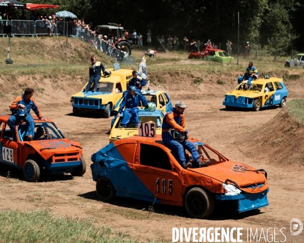 L attente de l arrivée - Stock-car à Brioude