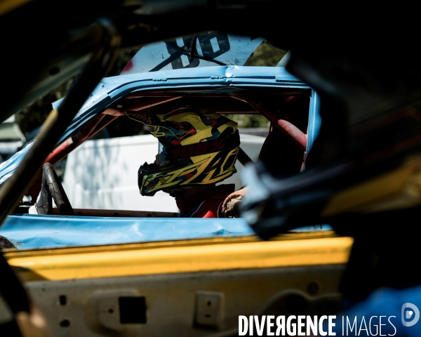 L attente de l arrivée - Stock-car à Brioude