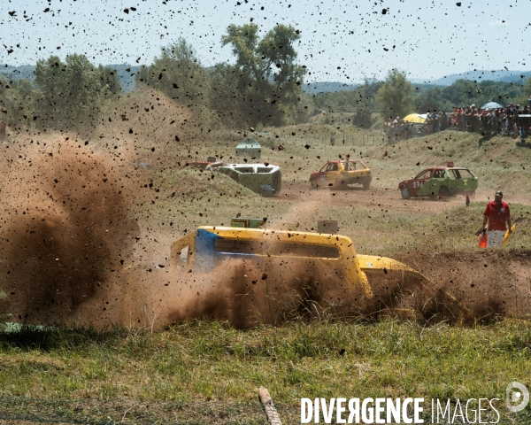 L attente de l arrivée - Stock-car à Brioude