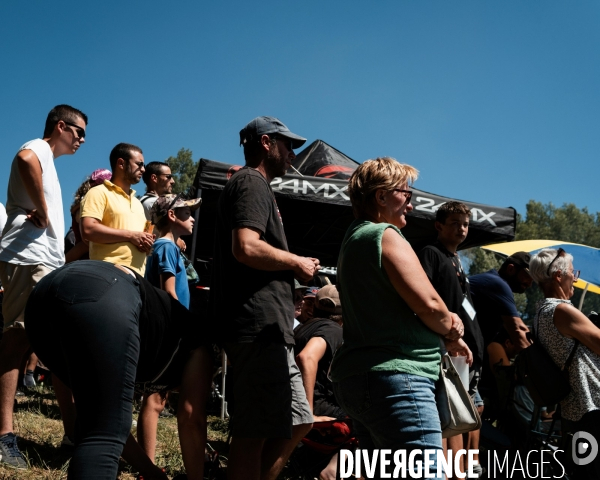 L attente de l arrivée - Stock-car à Brioude