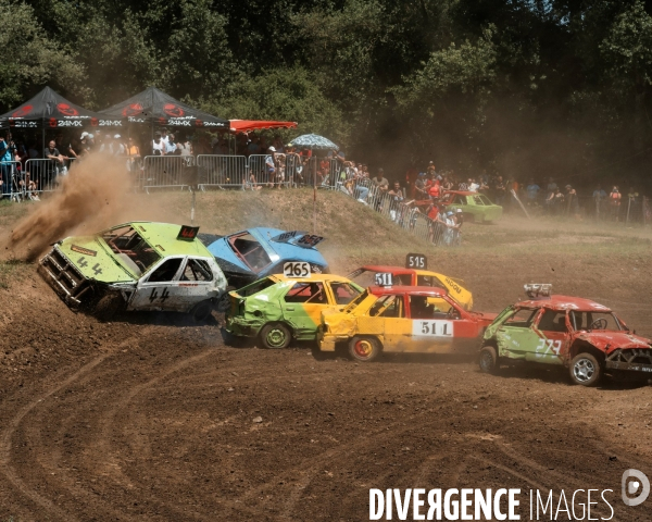 L attente de l arrivée - Stock-car à Brioude